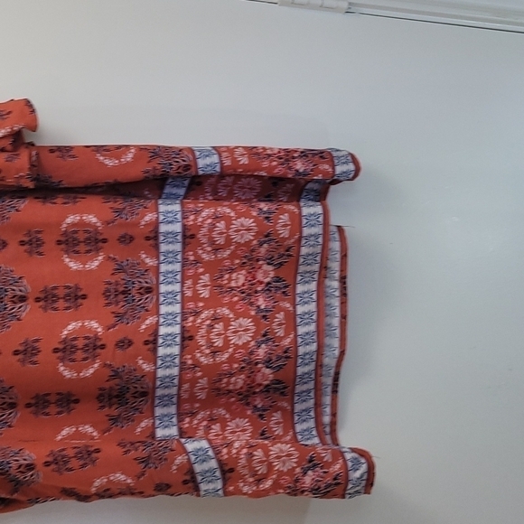 St John's Bay Boho Open Shoulder Top Size Large - Picture 4 of 7